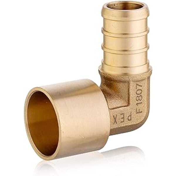 EFIELD Pex Adaptador de cobre para codo de 90 grados_2
