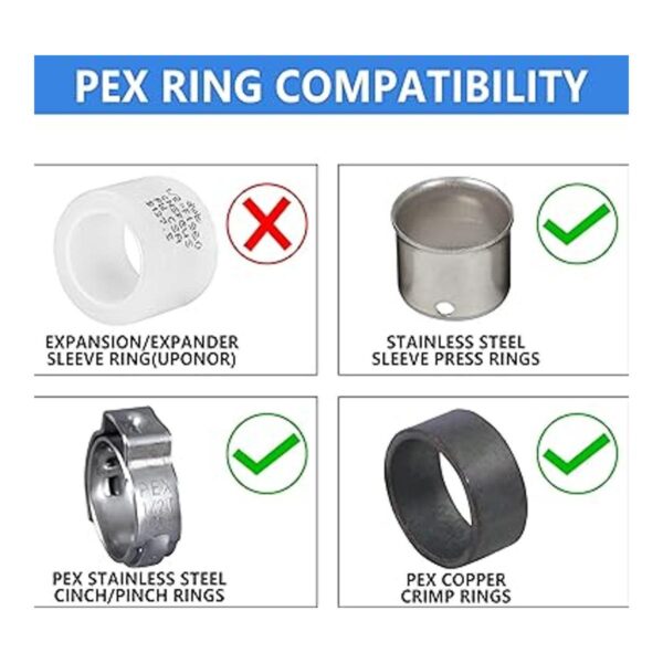 EFIELD Pex Adaptador de cobre para codo de 90 grados_5