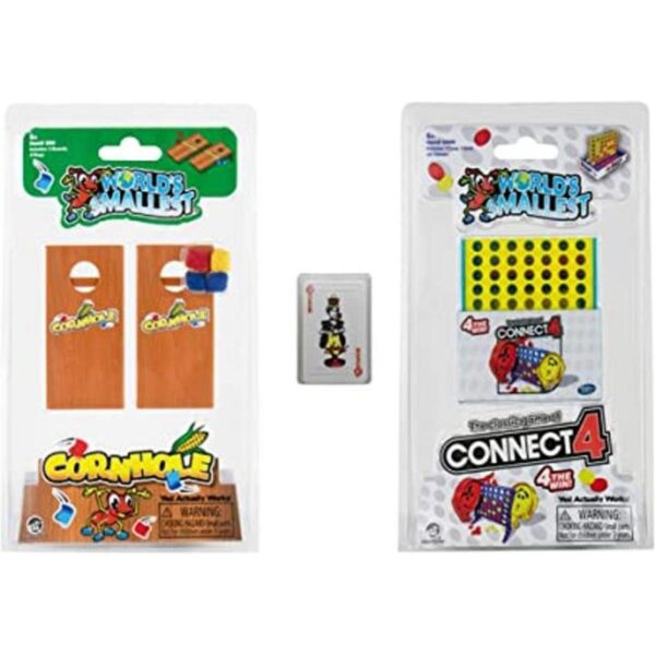 Worlds Smallest Connect 4 Juego de 3 juegos en miniatura_1