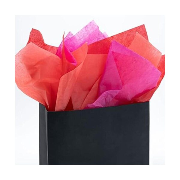 Papel de seda rojo surtido a granel 29.5 x 19.6 pulgadas_5