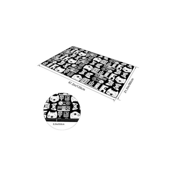 Alfombra de juego para adolescentes y niños con decoración_2