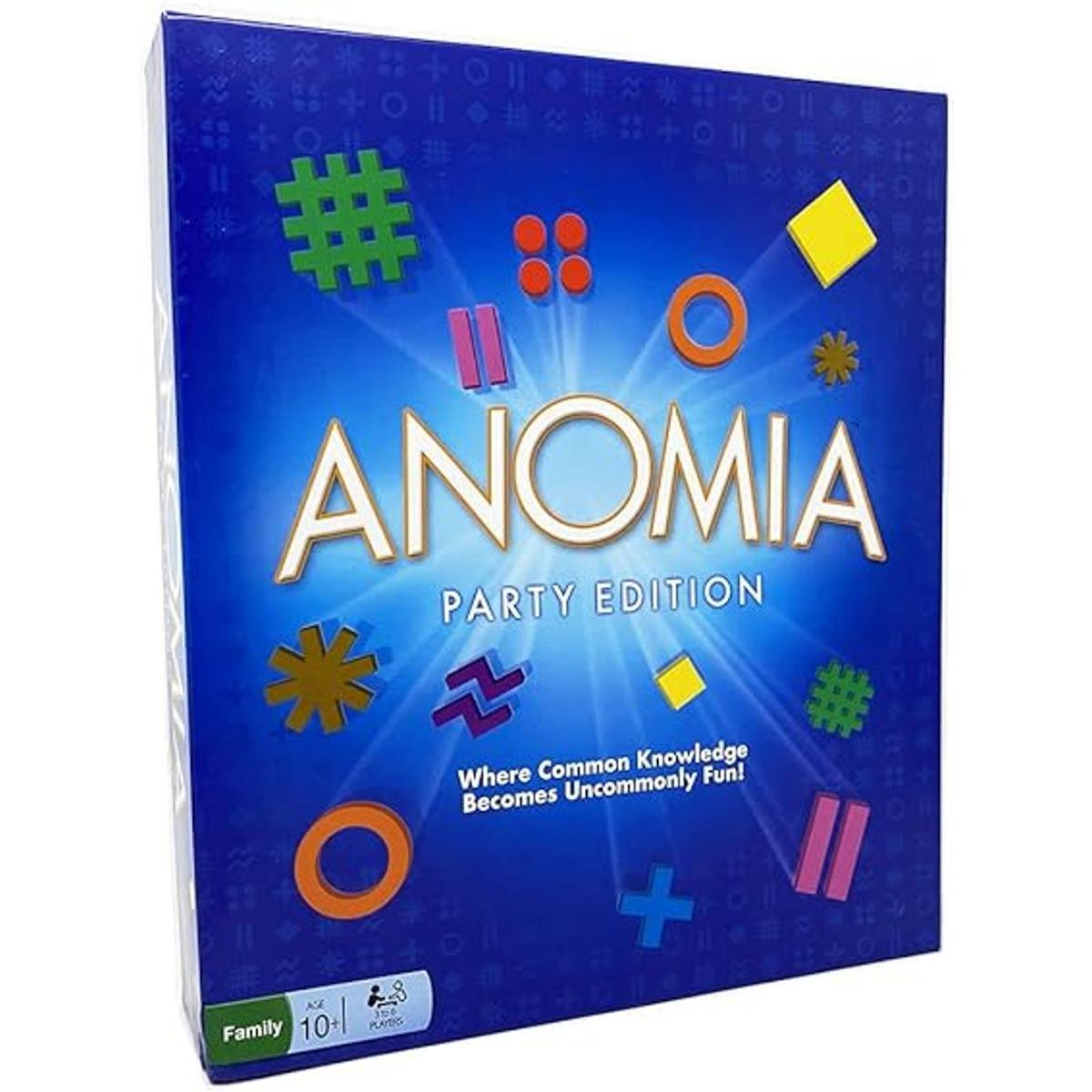 Juego de cartas edición fiesta Anomia