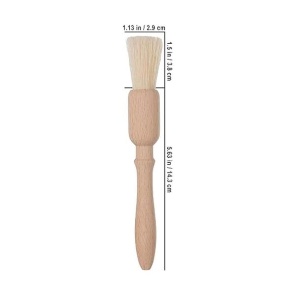 Redecker Cepillo de cerdas de cerdo natural con mango de_3