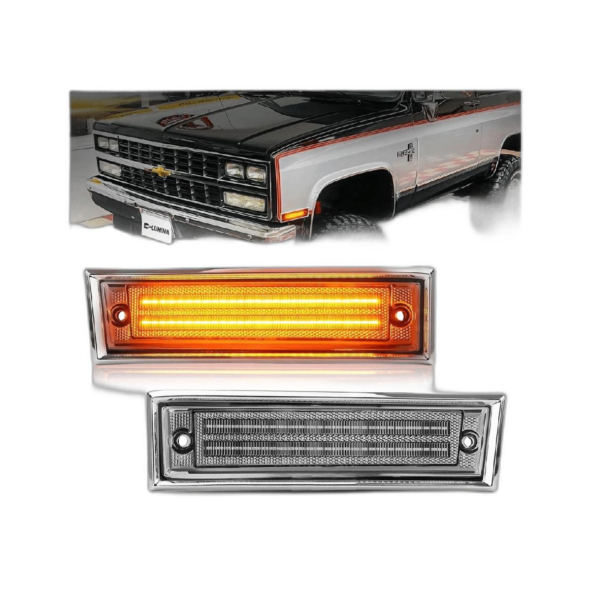 DLumina Luz de marcador lateral LED lente transparente