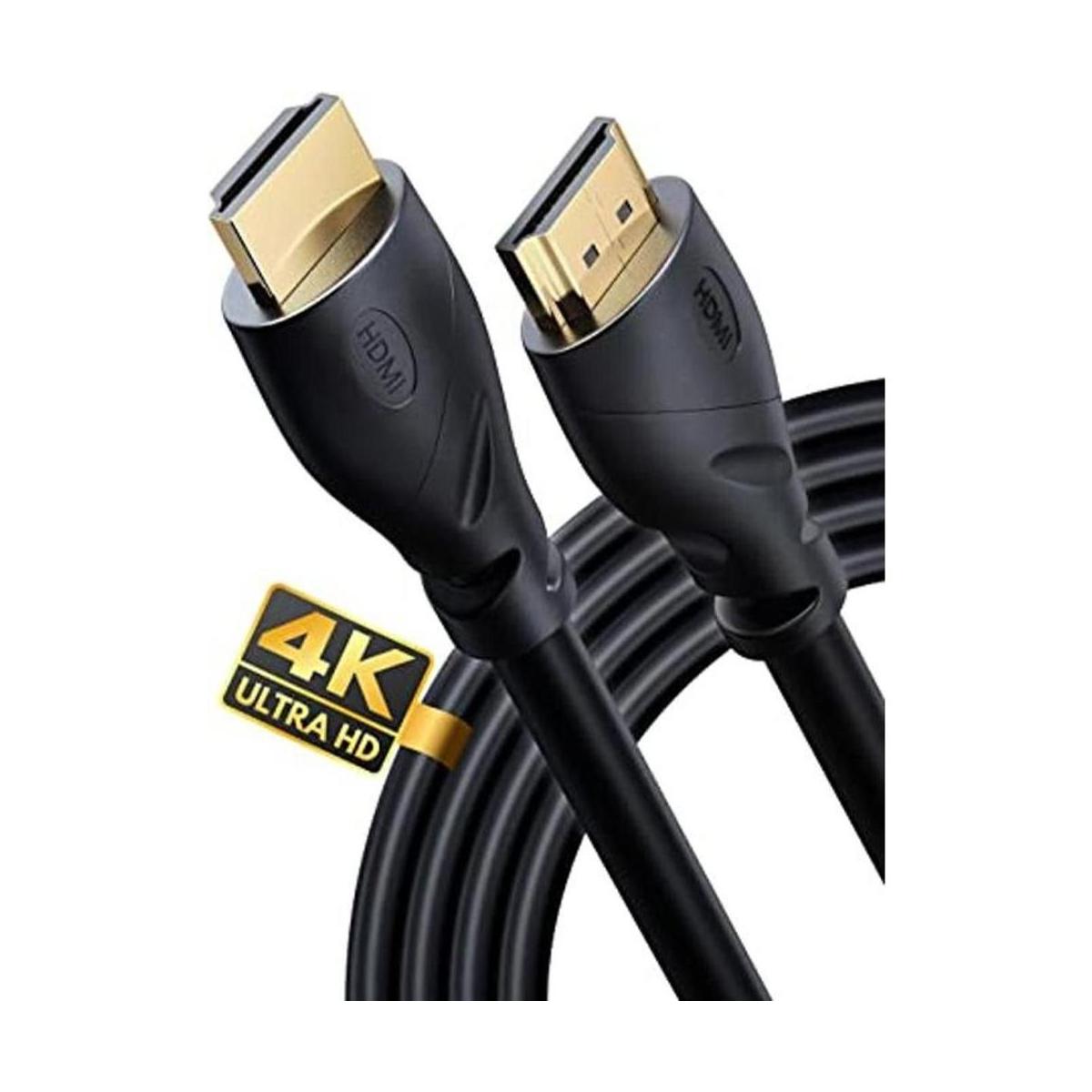 PowerBear Cable HDMI 4K de 15 pies Conectores de alta