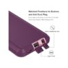 Jiunai Funda para Samsung Galaxy A12 3 en 1 de doble_3