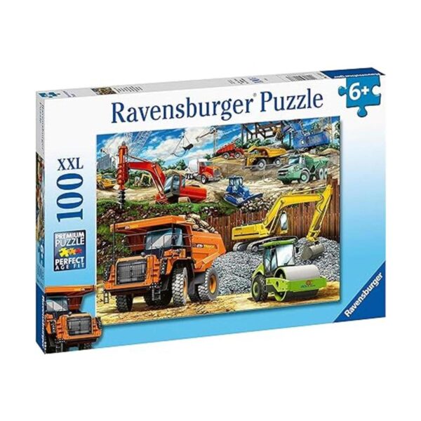 Ravensburger Vehículos de construcción de 100 piezas para_3