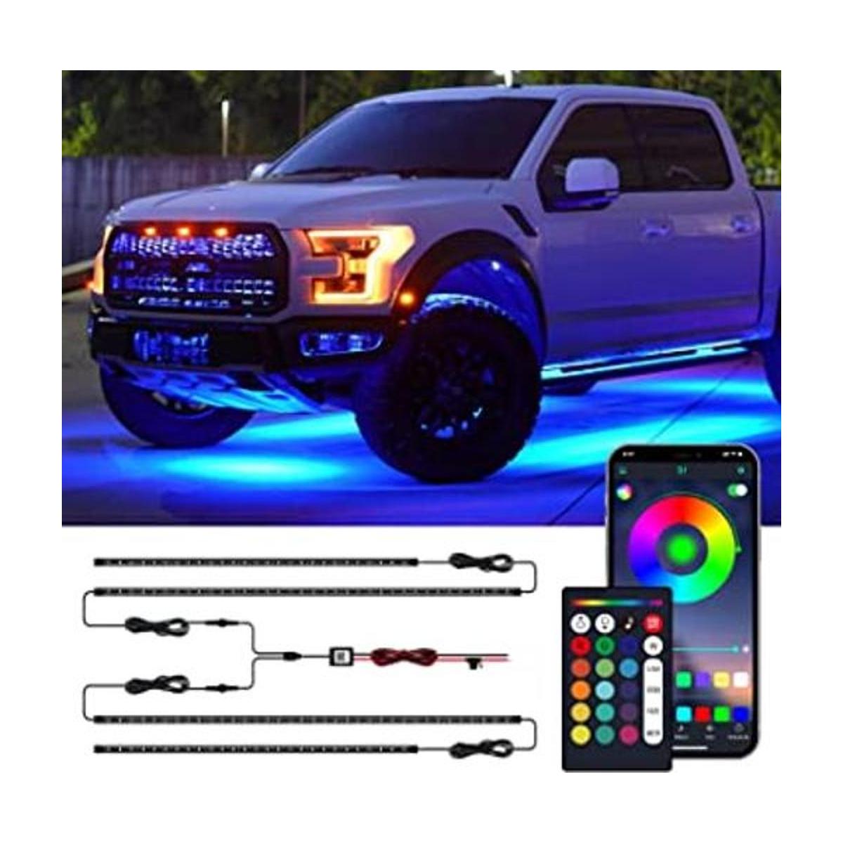 Kit de luces LED para debajo del automóvilcamionetaVUD