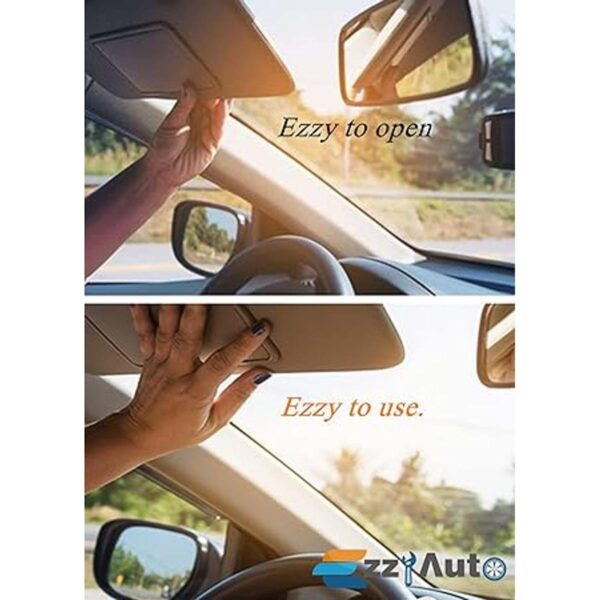 Ezzy Auto Visera para el lado izquierdo del conductor