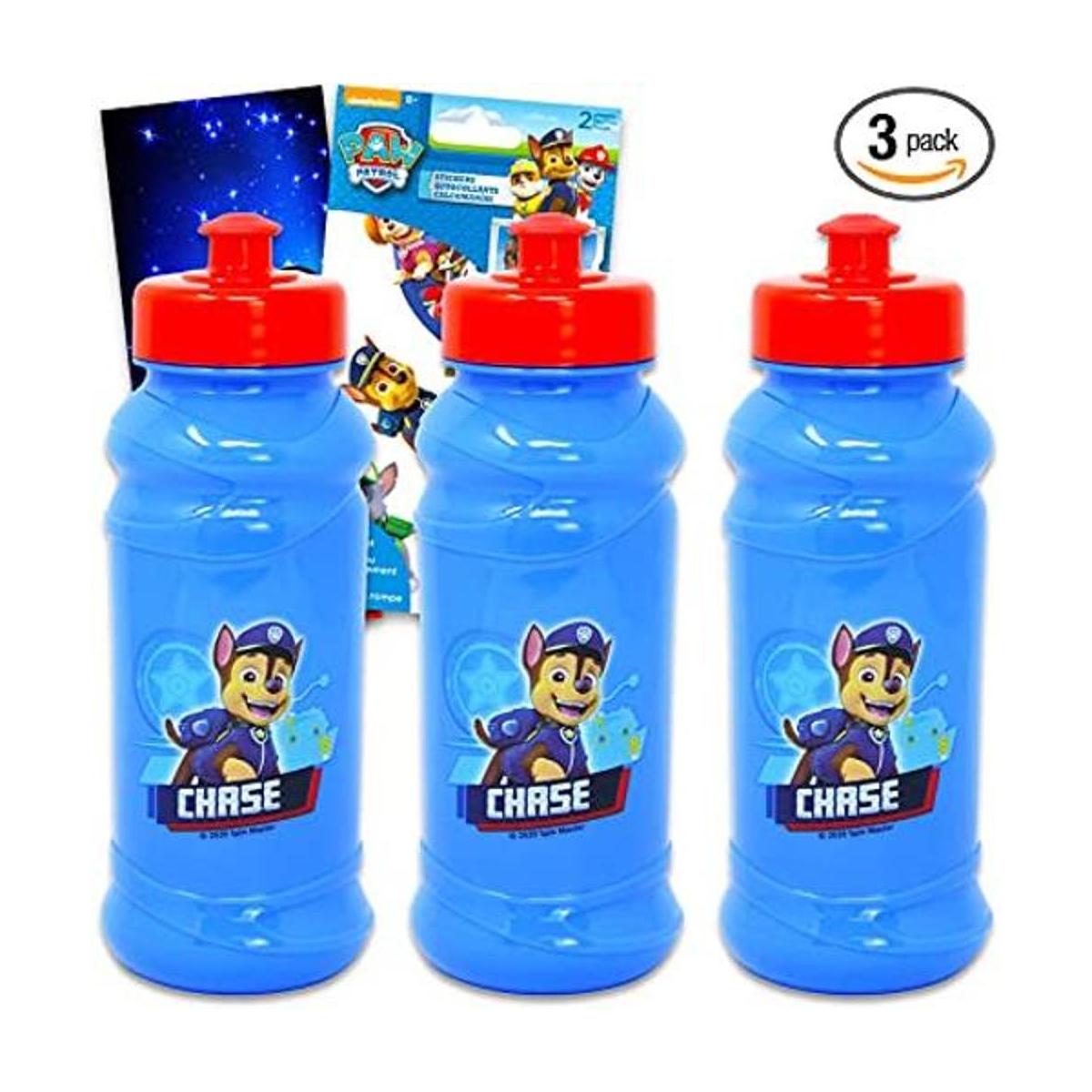 Paw Patrol Botella de agua de 16.5 onzas para niños 3