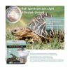 LUCKY HERP Paquete de 4 bombillas UVA UVB para reptiles de_4