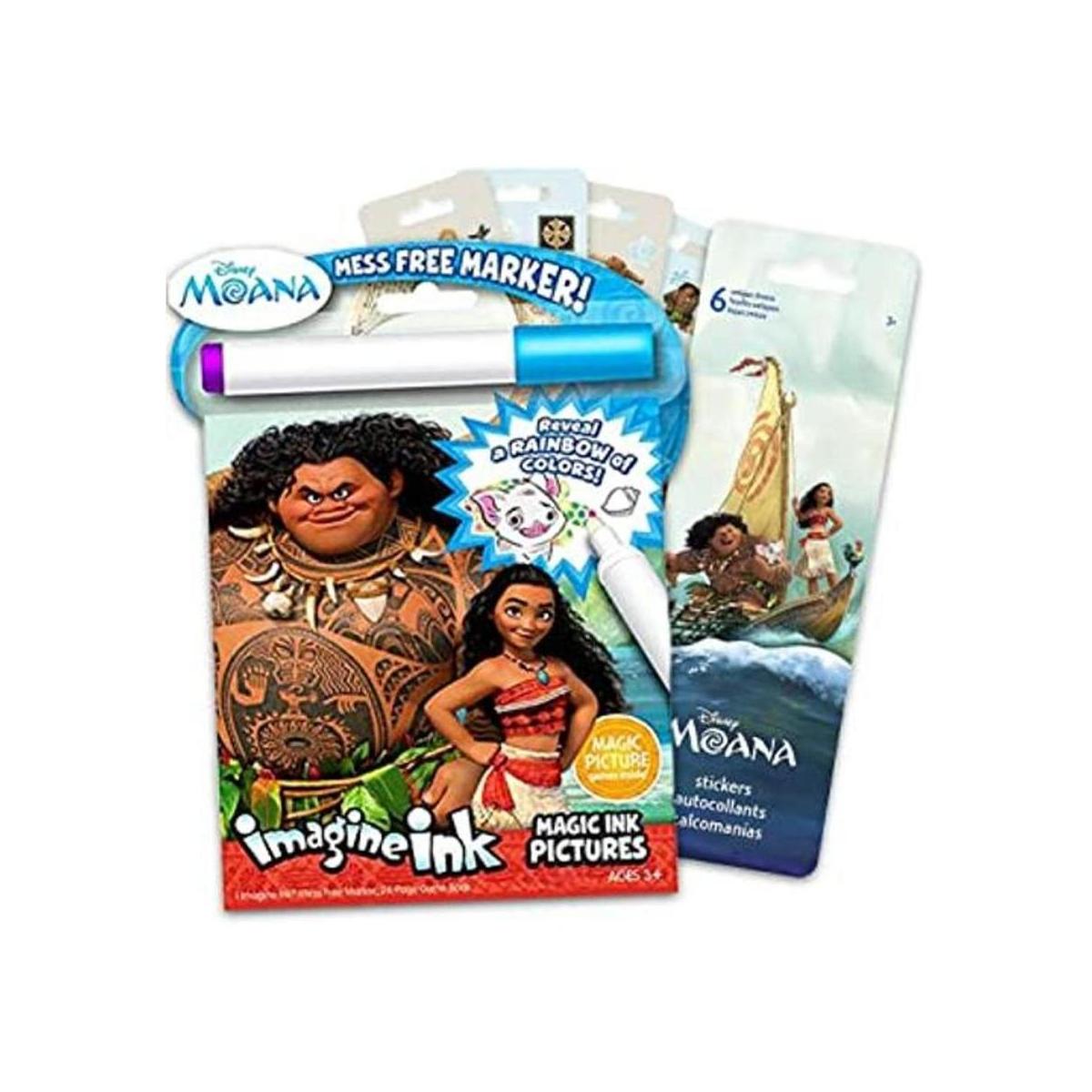 Disney Moana para colorear y actividad Set Moana