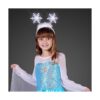 Diadema con diseño de copos de nieve con luces LED blancas_2
