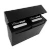 Ultra Pro caja de cubierta negra de 3 compartimentos se_1