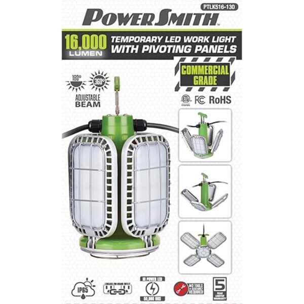 PowerSmith PTLK16130 PTLK516130 Luz de trabajo LED