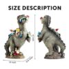 SOWSUN Estatuas de gnomos de jardín decoración para_4