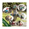 SOWSUN Estatuas de gnomos de jardín decoración para_3