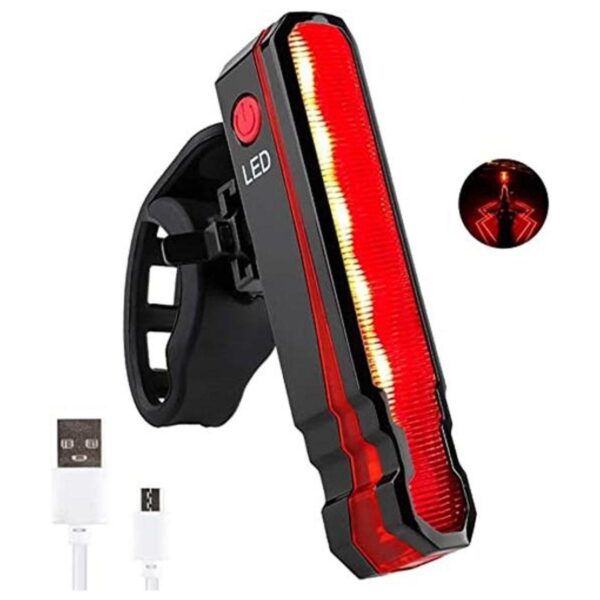 BESTSUN Luz trasera para bicicleta recargable por USB 5_1