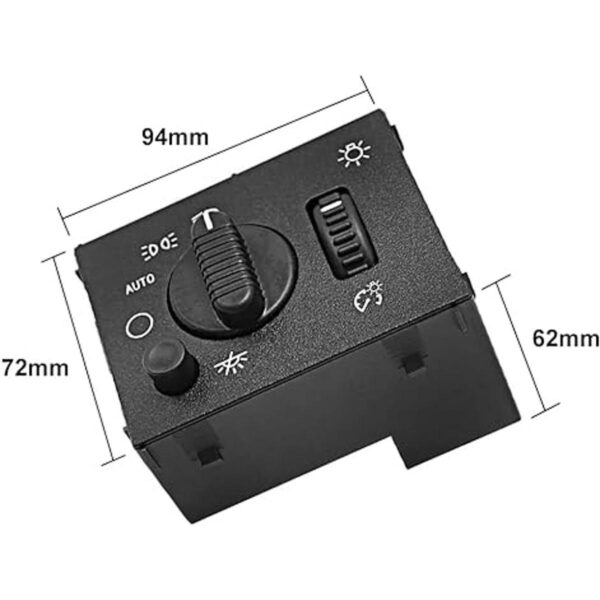 Interruptor de faros delanteros compatible con Chevy_2