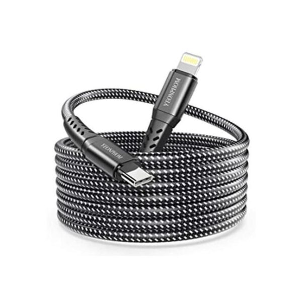 YEONPHOM Cable USB C a Lightning de 10 pies certificado_1