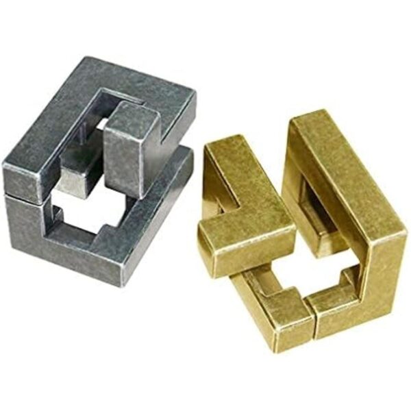 Rompecabezas de metal COIL Hanayama nivel 3 de dificultad_2