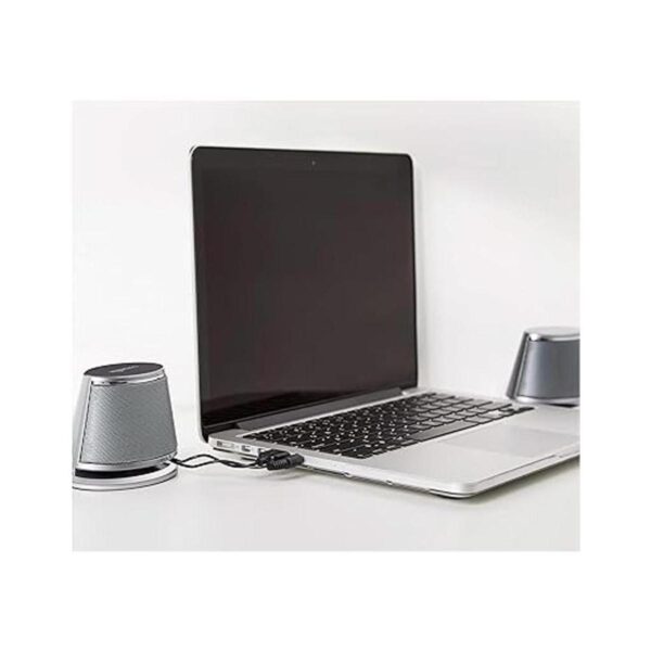 Altavoces con puerto USB enchufar y usar para computadora_5