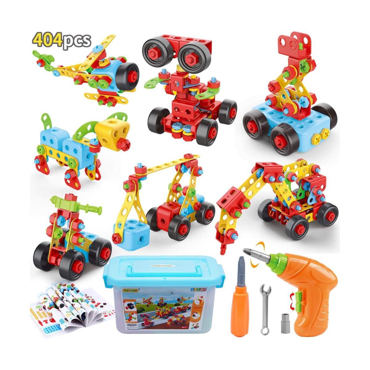 Juguetes de construcción 404 Piezas STEM Juguetes Kit