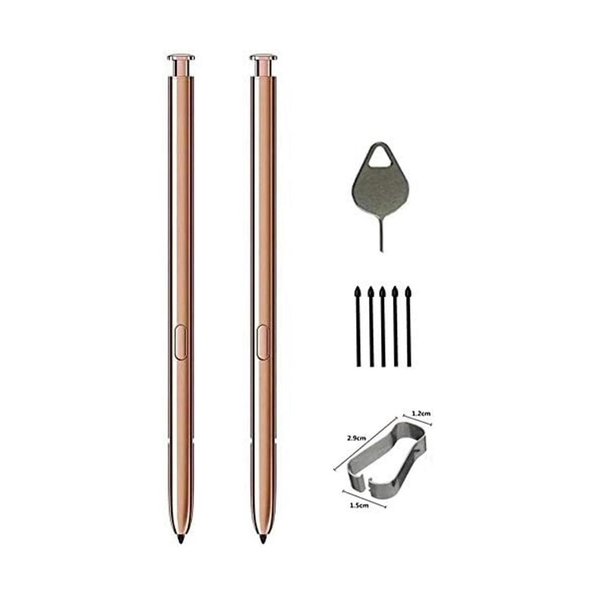 2 bolígrafos para Galaxy Note 20 Stylus Touch S de