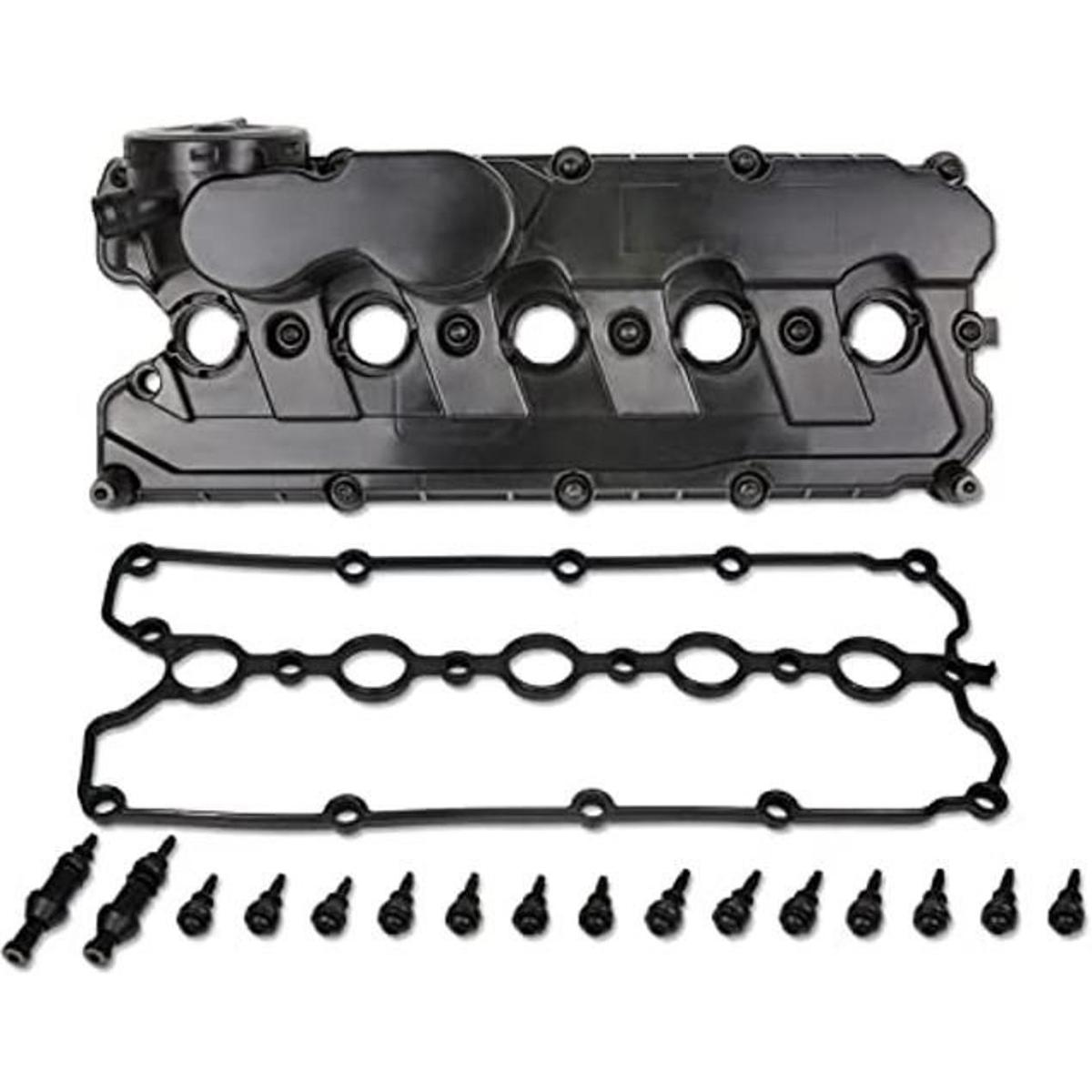 MITZONE Tapa de válvula de motor compatible con Volkswagen