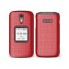 Funda para Jitterbug Flip2 Nakedcellphone Rojo Carcasa_2