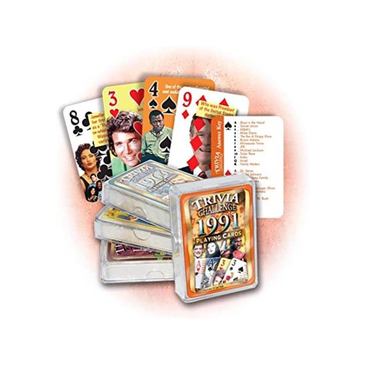Flickback 1991 Trivia jugando a las cartas 30 cumpleaños