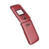 Funda para Jitterbug Flip2 Nakedcellphone Rojo Carcasa_5