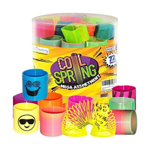 ArtCreativity Bobina de resorte surtido Mini Slinky Mega_1