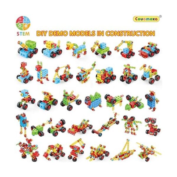 Juguetes de construcción 404 Piezas STEM Juguetes Kit_6