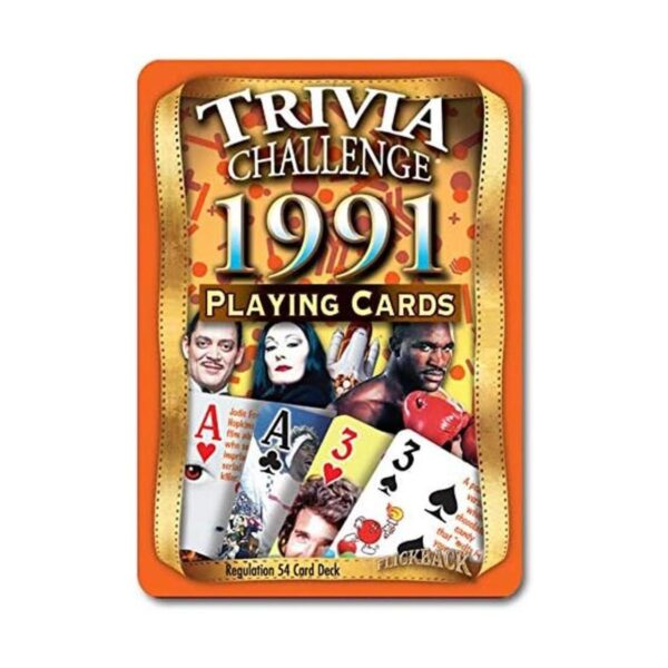 Flickback 1991 Trivia jugando a las cartas 30 cumpleaños_2