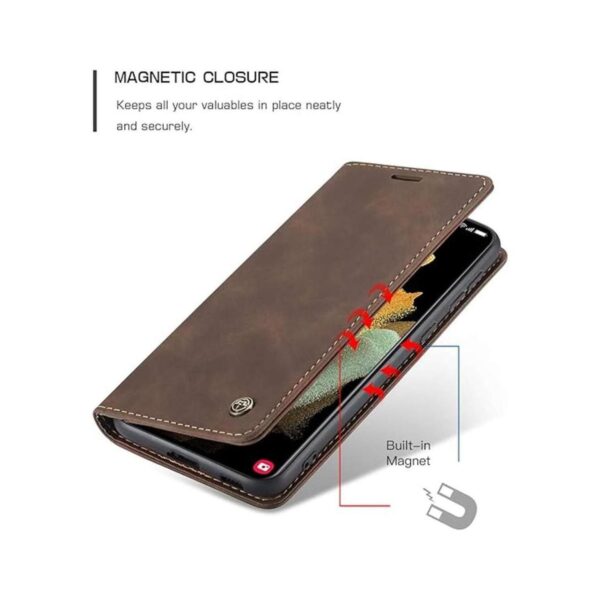 Kowauri Funda con tapa para Samsung Galaxy S21 Ultra 5G_3