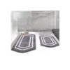 COSY HOMEER Juego de alfombras de baño extra gruesas