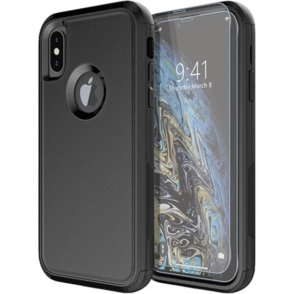Diverbox Funda para iPhone XiPhone Xs a prueba de_1