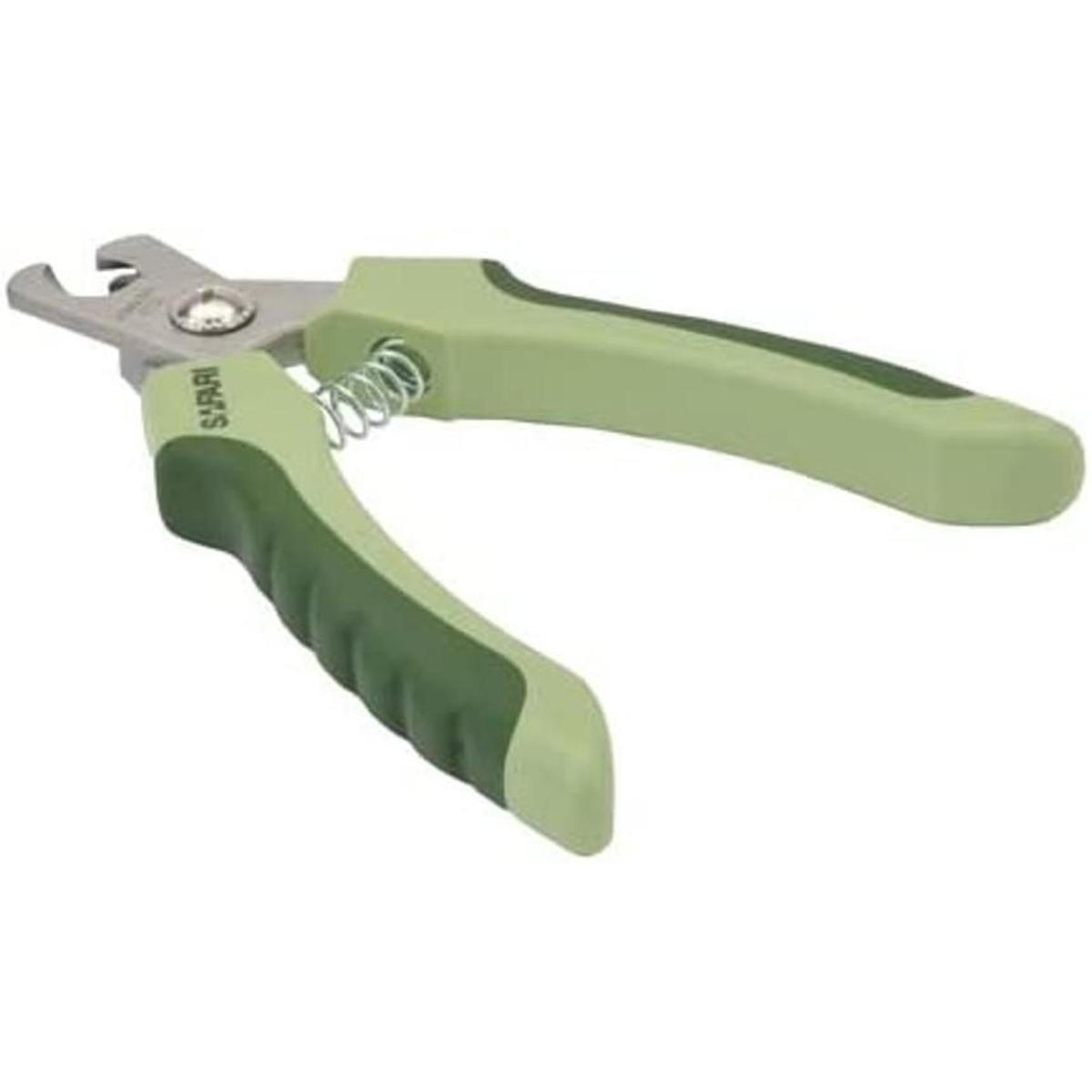Safari 770045 Recortador de uñas profesional SM Verde