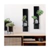 MISUMISO Juego de 2 apliques para velas de pared