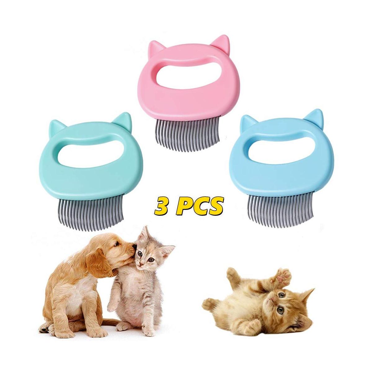 Peine de gato para mascotas y gatos corte corto y largo