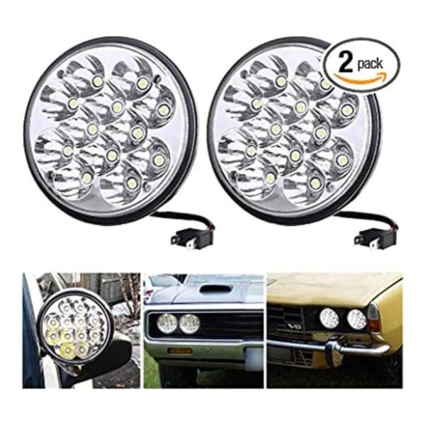 Actualizado H5001 Par46 Faros delanteros LED redondos_1
