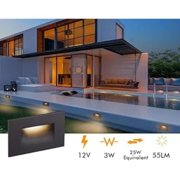 Cloudy Bay Luz LED de bajo voltaje de 12 V y 3 colores