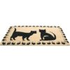 Imports Decor Felpudo de fibra de coco vinilo 18.0 x_2