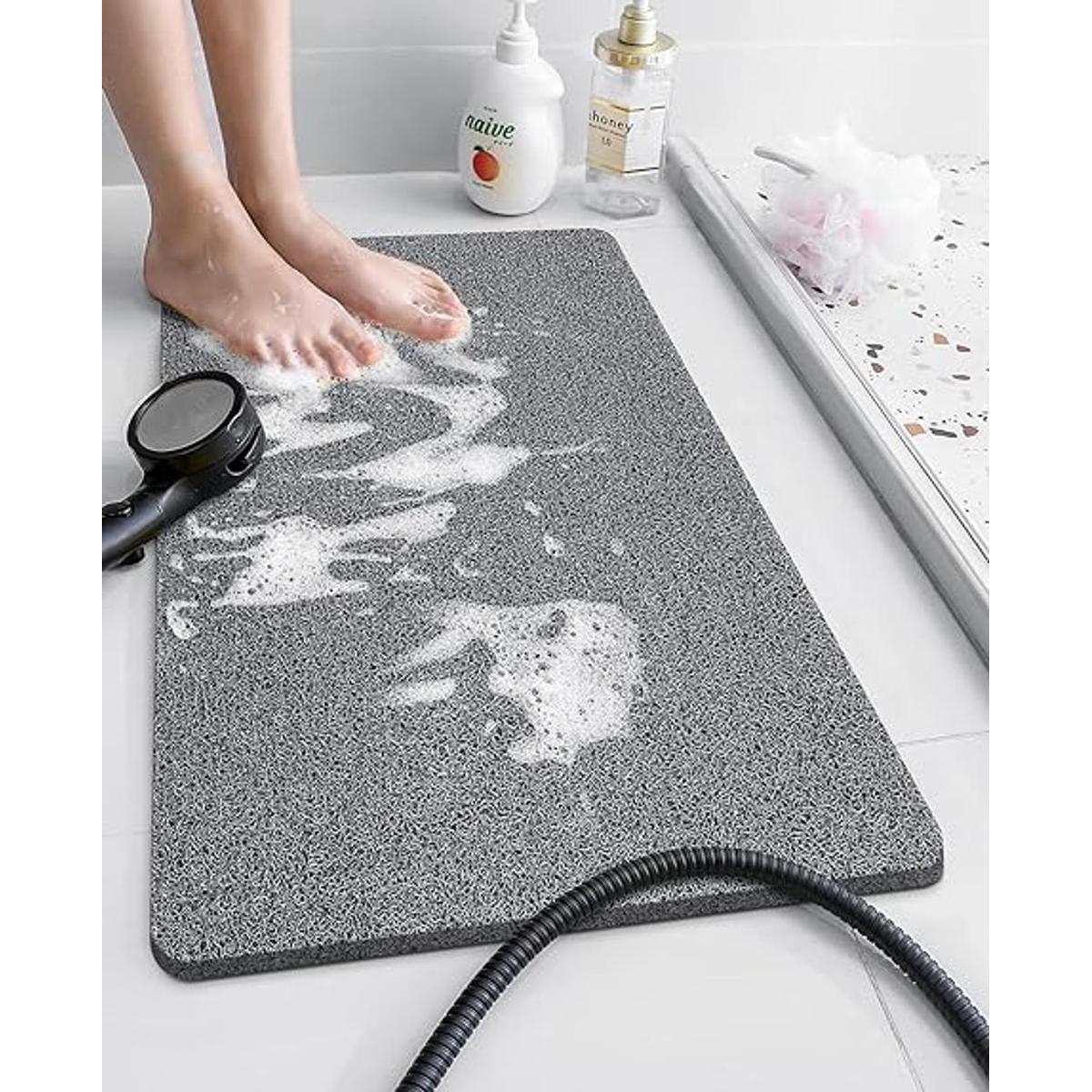 OTHWAY Tapetes de lufa para ducha baño antideslizante con