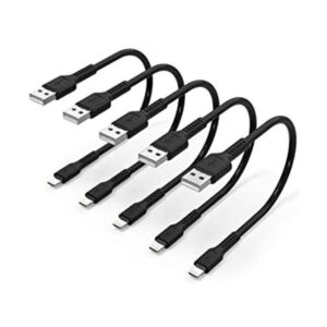 1ft iPhone Charge Cable Short 5Pack USB to Lightning Cord_1