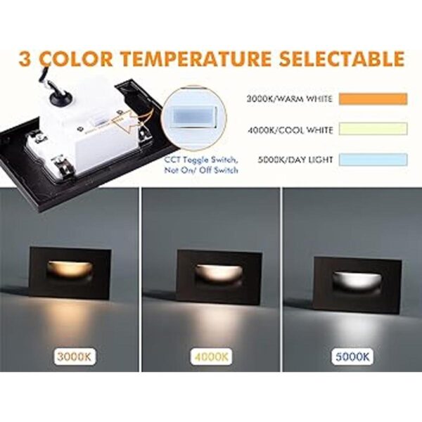 Cloudy Bay Luz LED de bajo voltaje de 12 V y 3 colores