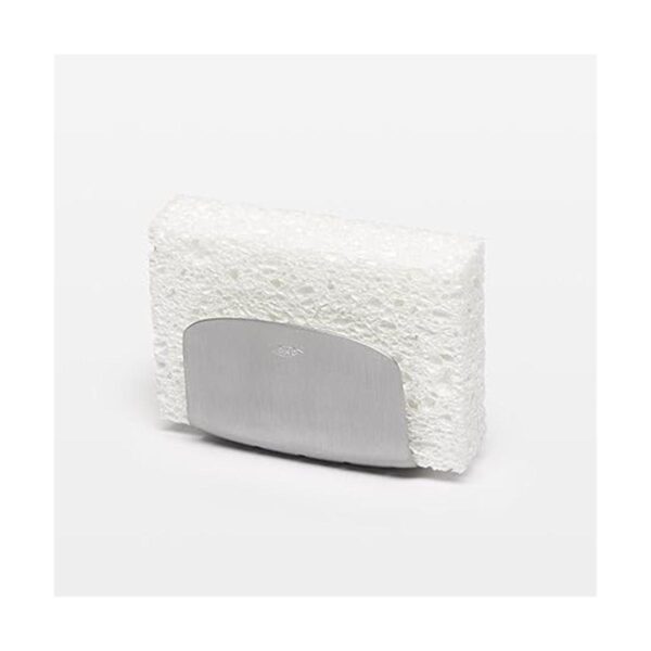 OXO Soporte Esponja de Succión en aluminio inoxidable_5