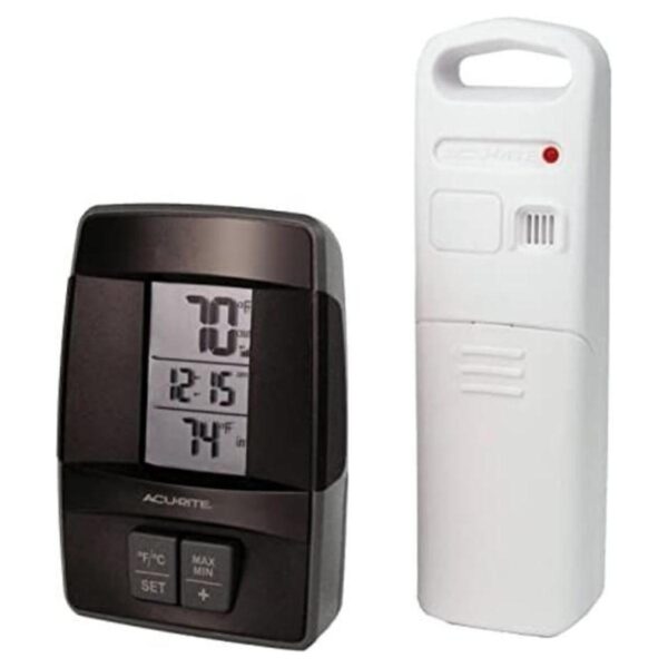 AcuRite 00606 Termómetro inalámbrico para interiores y_1