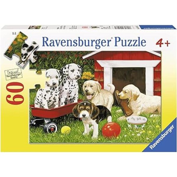 Ravensburger Fiesta de cachorros Rompecabezas de 60_2